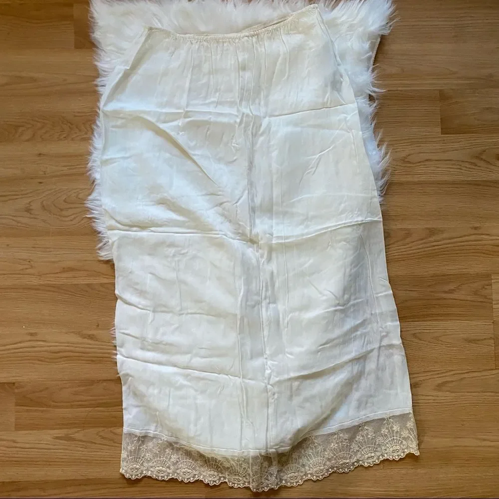 NWT Vintage Marcia’s Rainbow Slip Underskirt Delicate Lingerie Medium Large
